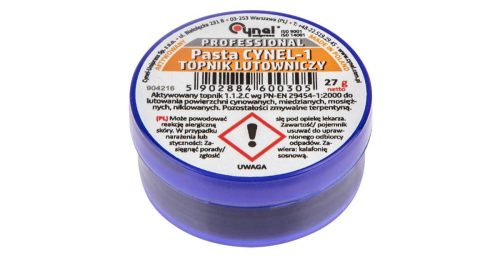 Forrasztó krém 27g Cynel