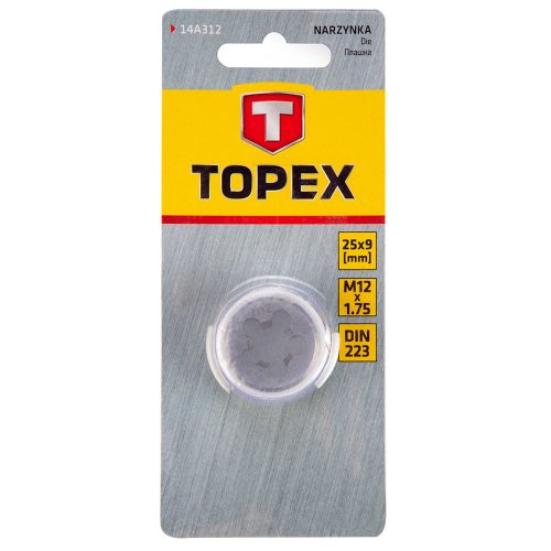 Menetmetsző M12 Topex