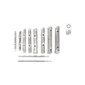 Csőkulcs készlet 6db 8-17 mm Top Tools