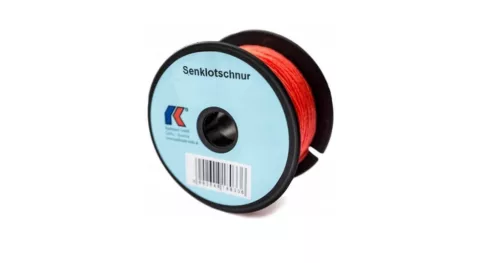 Kőműveszsinór piros 1 mm/100 m