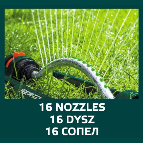 Locsoló talpas billenős 378nm Verto