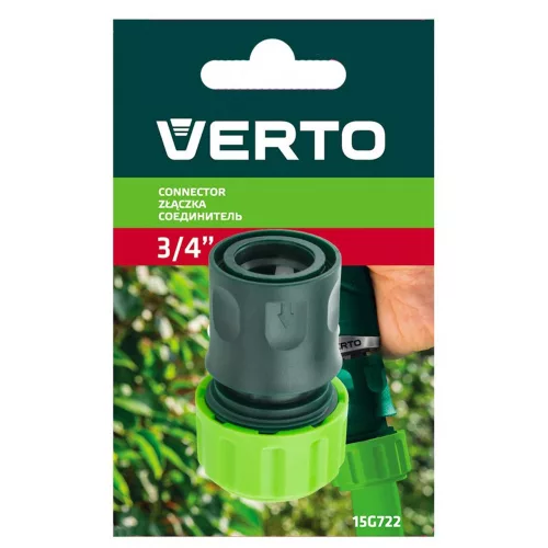 Gyorscsatlakozó 3/4" Verto