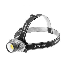 Fejlámpa TOPEX 3 W LED COB 160 lumen IP44 3 x AAA