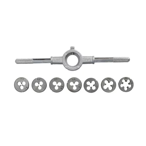 Menetmetsző készlet 8 részes, M3-M12 Faster Tools 