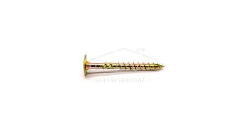 Csavar, tányérfejű ácsszerkezeti, 6 x 40 mm, WoodStar