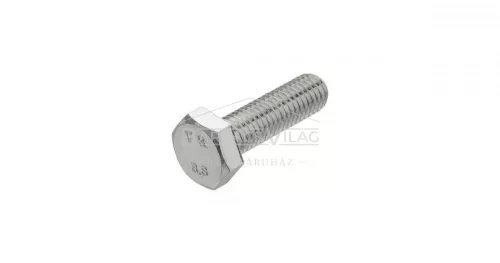 Csavar hatlapfejű, 8,8, horganyzott, M 10 x 50 mm