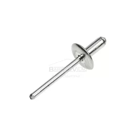 Popszegecs, nagyfejű, 4,8 x 10 mm