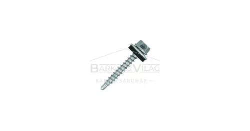 Csavar, önfúró, hatlapfejű, 4,8 x 25 mm (EPDM alátéttel)