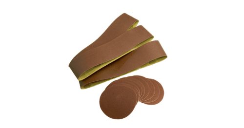 Scheppach Kör csiszolópapír és -szalag készlet (12 db) BTS 800/900-hoz