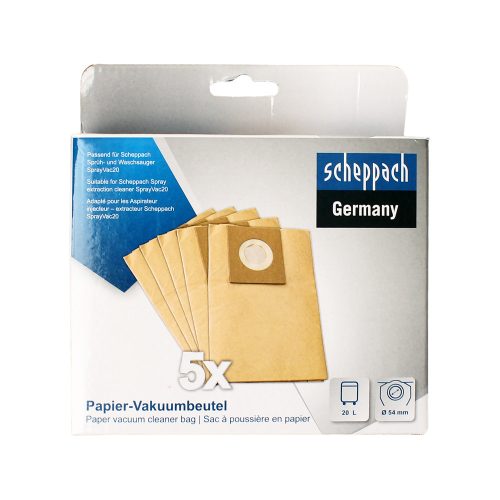 Porzsák Scheppach SprayVac 20 porszívókhoz