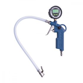   Gumiabroncs fúvató pisztoly digitális nyomásmérővel Scheppach