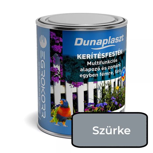 Kerítésfesték szürke 0,75 L Dunaplaszt