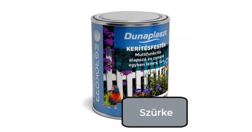 Kerítésfesték szürke 0,75 L Dunaplaszt