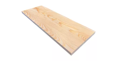 Gyalult fa polc 150x25cm