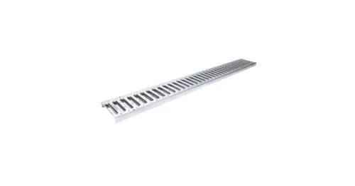 Folyóka rács 130 x 1000 mm horganyzott acél