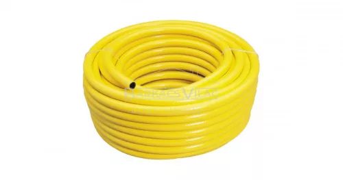 Locsolótömlő sárga 1/2" csavarodásmentes