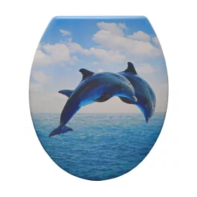 WC ülőke delfin fékes