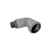 PVC könyök szivattyúhoz 50 mm - 5/4" KM