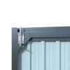Fém garázs 3,86 x 6 m nyeregtetővel (antracit) Riwall PRO RMCG 20x13 Anthracite
