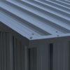 Fém garázs 3,86 x 6 m nyeregtetővel (antracit) Riwall PRO RMCG 20x13 Anthracite