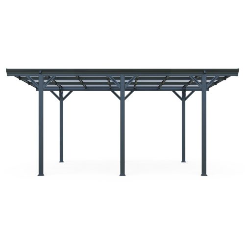 Autóbeálló (5 x 3 m) Riwall PRO RMCP 16 x 10 Anthracite