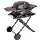 Gázüzemű mobil grillsütő 4,2 kW, 2 gázégővel és összecsukható asztallal Riwall PRO RGG 20 Compact SET