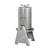 Prés INOX rozsdamentes víznyomásos hidroprés 35L Zottel
