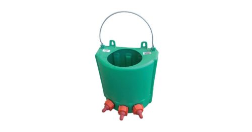 Bárányitató vödör 8L 3 cumis