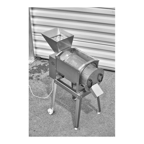 Gyümölcsmagozó gumilapátos inox kivehető rostás