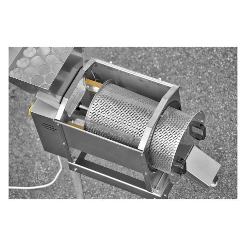 Gyümölcsmagozó gumilapátos inox kivehető rostás