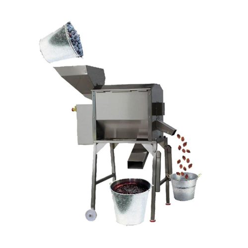 Gyümölcsmagozó gumilapátos inox kivehető rostás