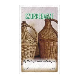 Matrica szürkebarát 50db/csom