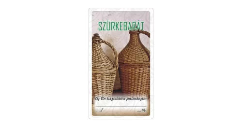 Matrica szürkebarát 50db/csom