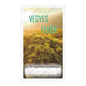 Matrica vegyes fehérbor 50db/csom