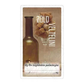 Matrica zöld veltelini 50db/csom