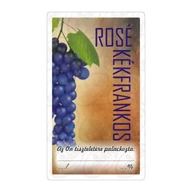 Matrica rose kékfrankos 50db/csom