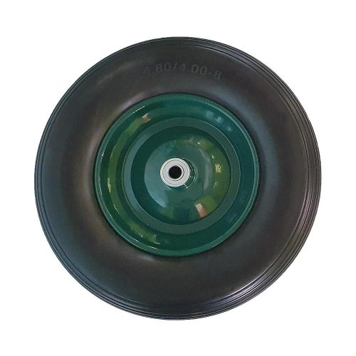 Kerék szétszedhető talicskához TÖMÖR fémfelnis 4.00-8 csapágyas