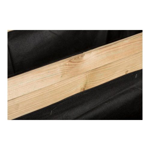 Fenyő magaságyás geotextíliával Natur Scala 3 szintes natúr 113x40x88cm 2021764