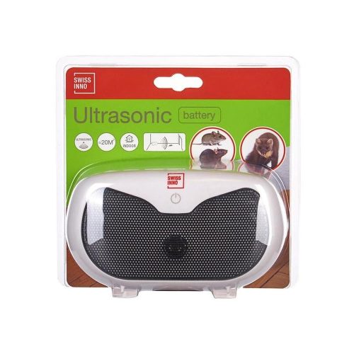 Ultrahangos rágcsálóriasztó SUPER CAT Swiss Inno 20m2