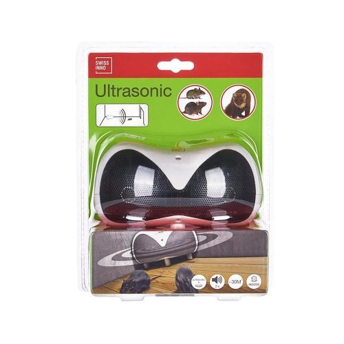 Ultrahangos rágcsálóriasztó SUPER CAT Swiss Inno 30m2