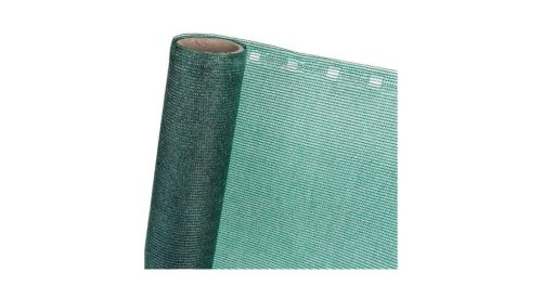 Árnyékoló háló 1.5x10m zöld 80% 90gr/m2 2554