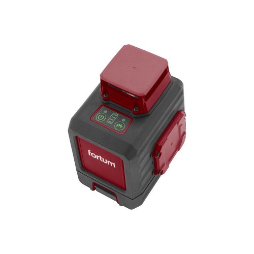 Automatikus lézeres vízszintező, ZÖLD, 2D (2×360°) pontosság: 0,3mm/1m, 1/4" és 5/8" menet