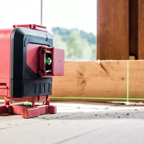 Automatikus lézeres 3D vízszintező Fortum