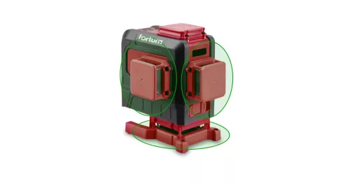 Automatikus lézeres 3D vízszintező Fortum